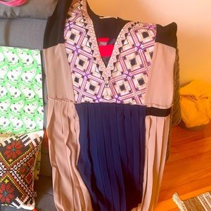 Colourful dress BCBG